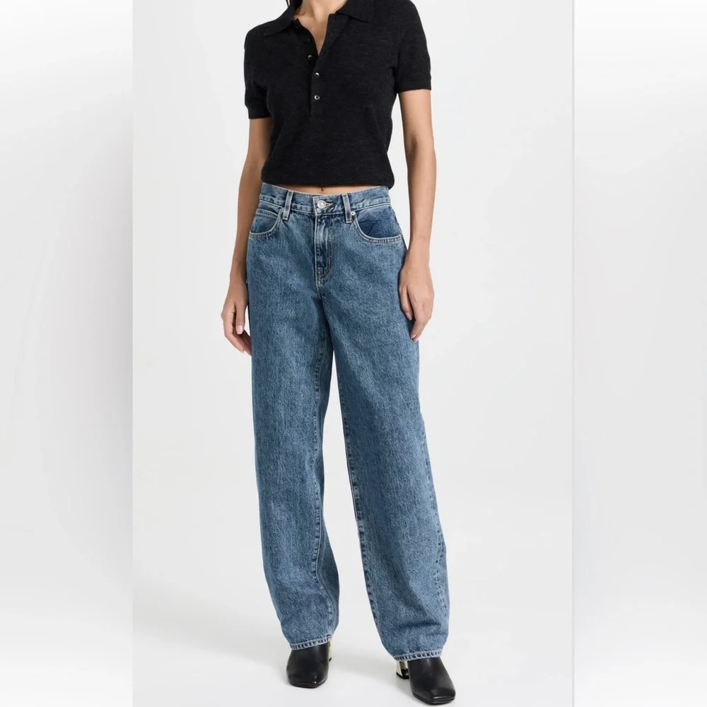 SLVRLAKE Tessa Curve Jeans in Stardust - Picture 2 of 16